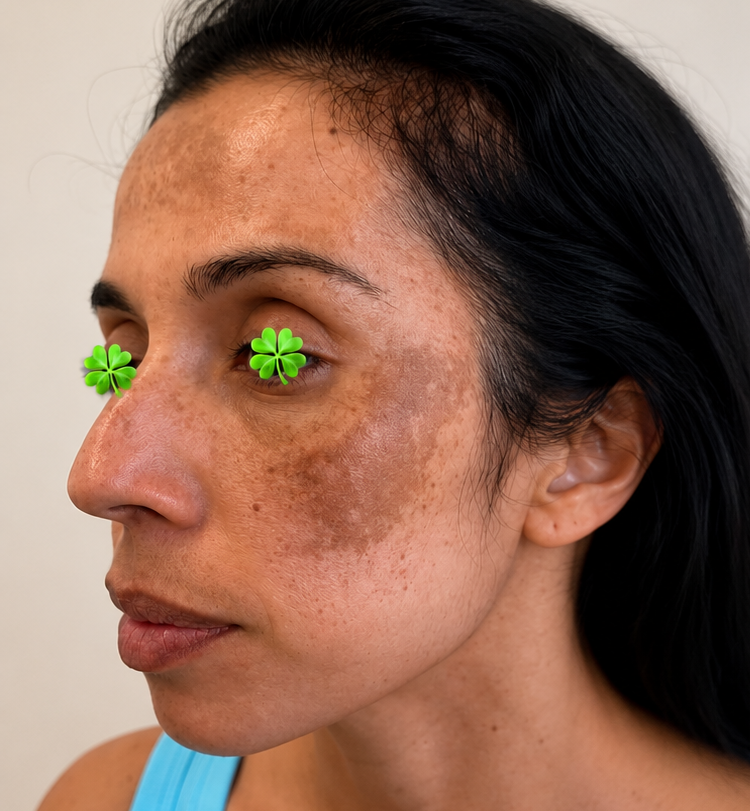 Hyperpigmentation before 3